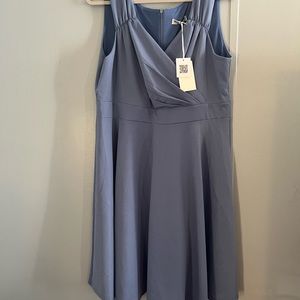 *NEW* Grace Karin Multicolored Fit and Flare Midi Dress V-Neck Sleeveless